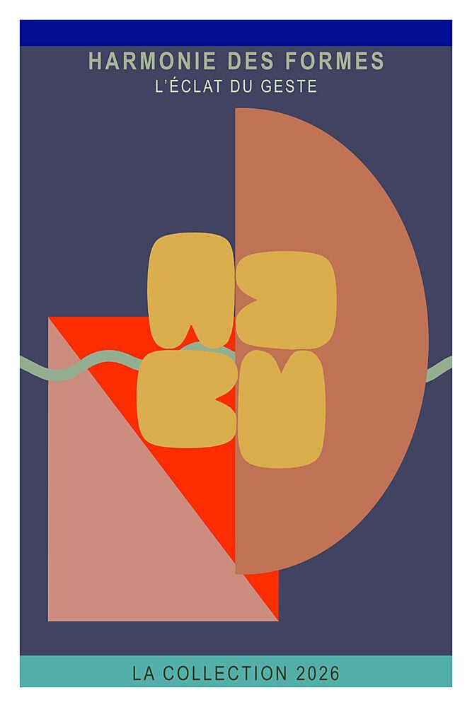 Bold Geometric Abstract art print by Cartissi for $57.95 CAD