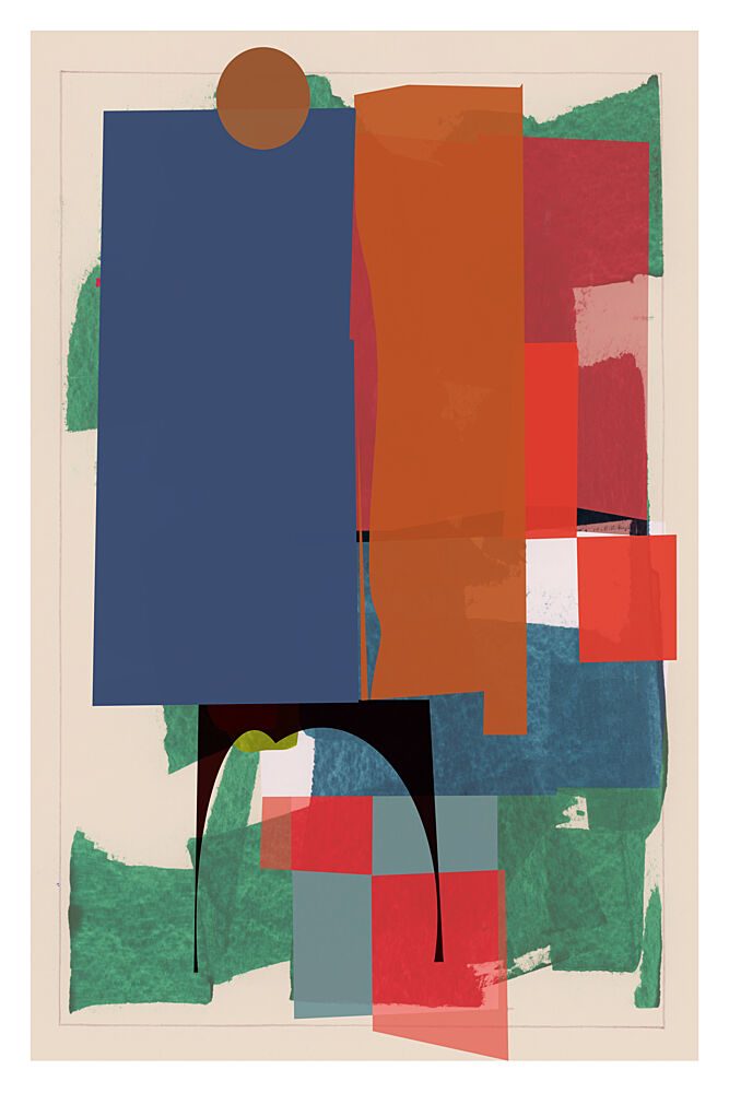 Dynamic Abstract Forms art print by Cartissi for $57.95 CAD