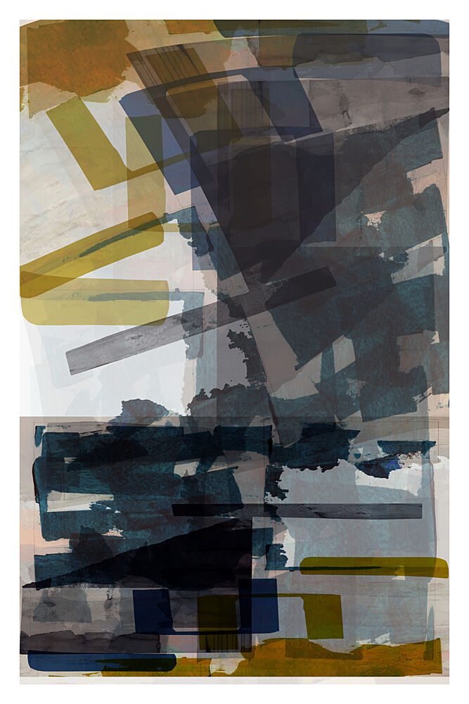 Dynamic Abstract Layers art print by Cartissi for $57.95 CAD