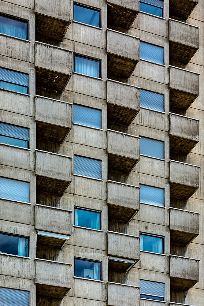 Urban Concrete Geometry art print by Franco Tessarolo for $57.95 CAD