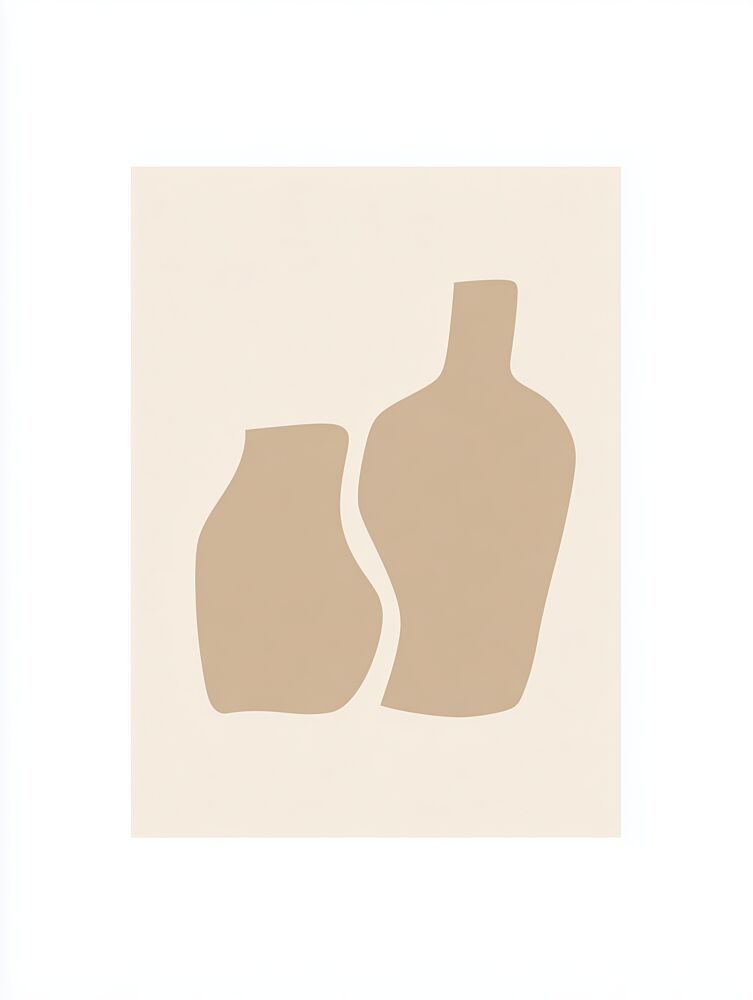 Minimalist Organic Shapes art print by Imaginative for $57.95 CAD