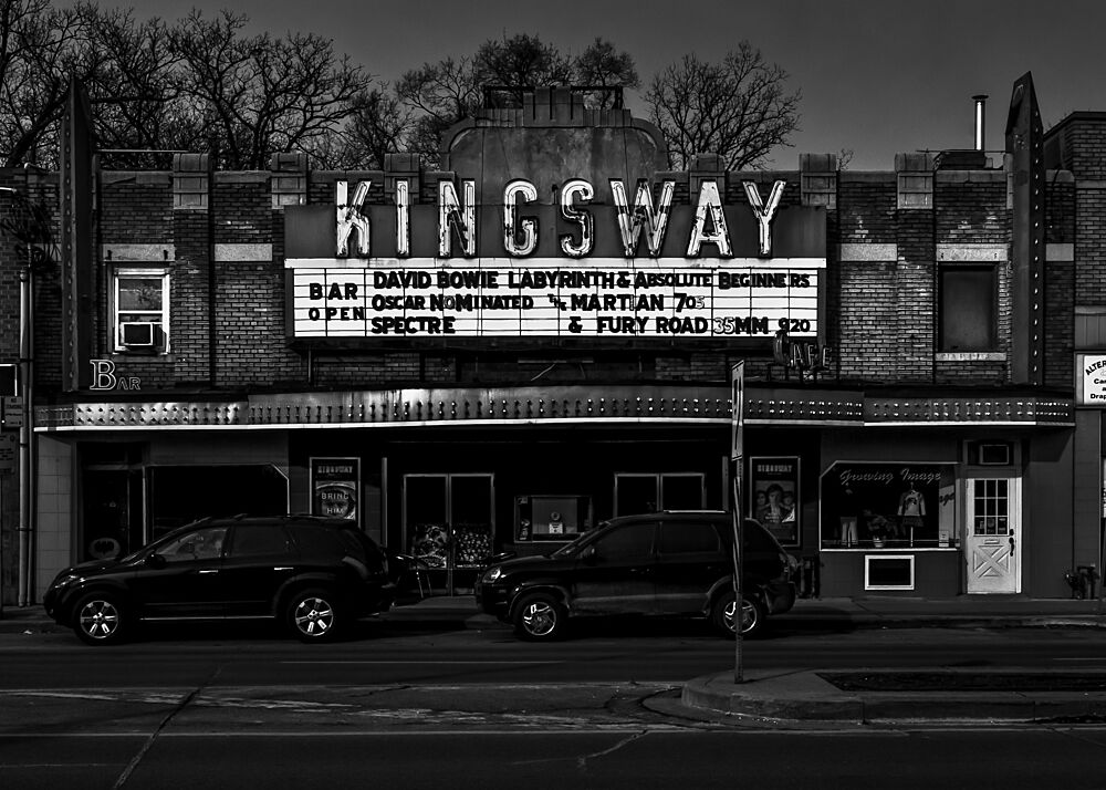Vintage Movie Marquee art print by The Learning Curve Photography for $57.95 CAD
