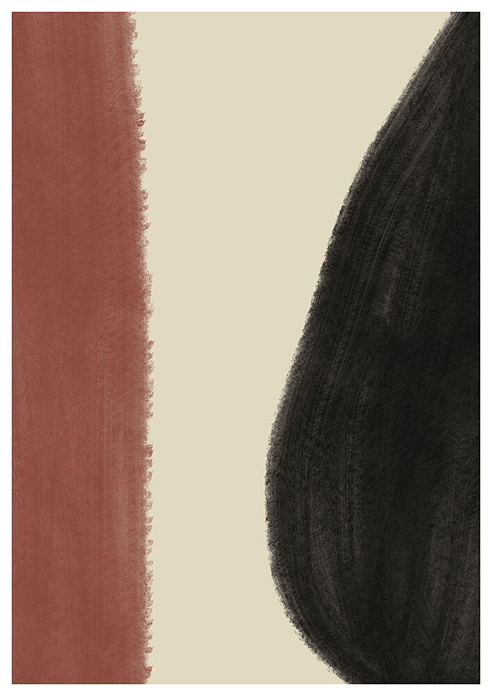 Organic Abstract Forms art print by Juliana Sampaio Silva for $57.95 CAD