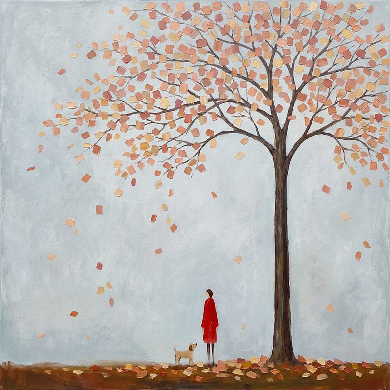 Autumn Tree Companion art print by Andreas Magnusson for $57.95 CAD