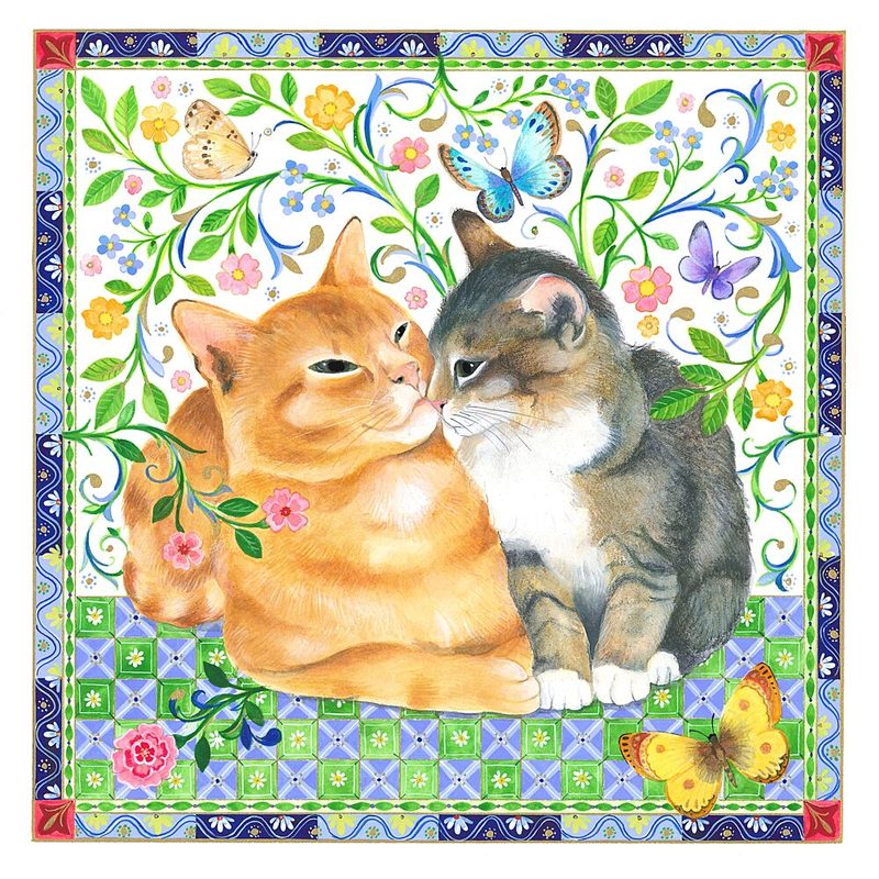 Pussycat Sweetness art print by Isabelle Brent for $57.95 CAD