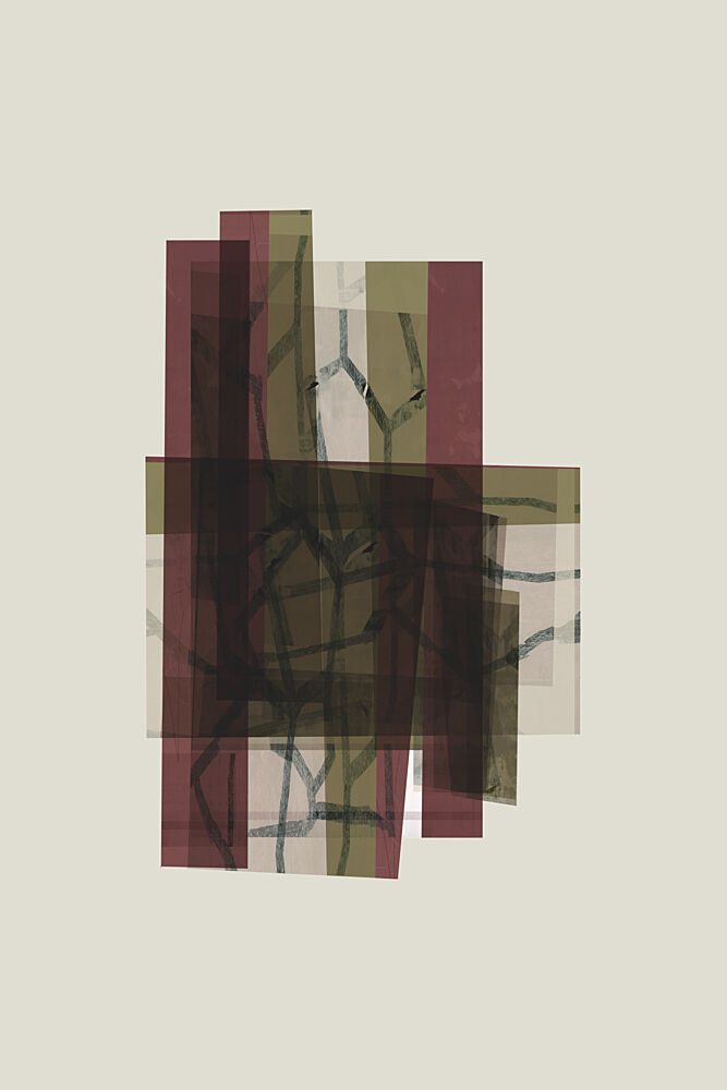 Abstract Earthy Layers art print by Cartissi for $57.95 CAD