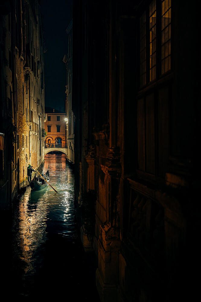 Romantic Venice Gondola art print by Yuzo Fujii for $57.95 CAD