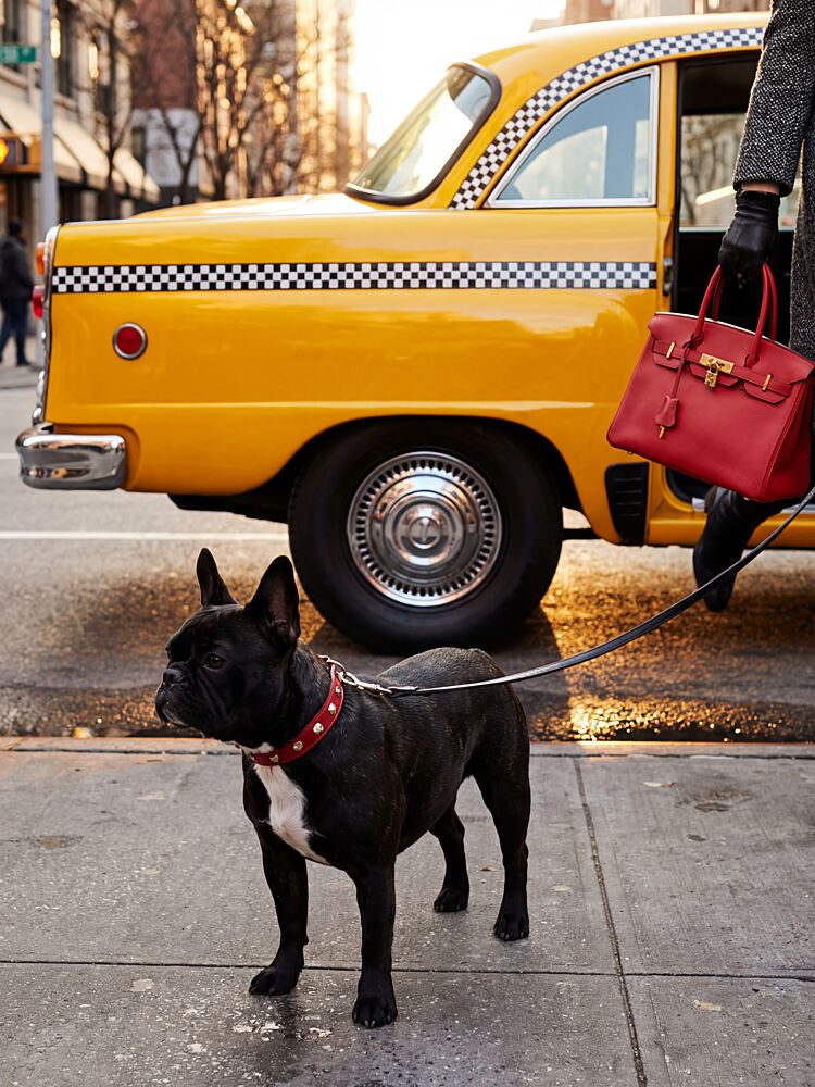 Urban Dog Red Bag art print by Andreas Magnusson for $57.95 CAD