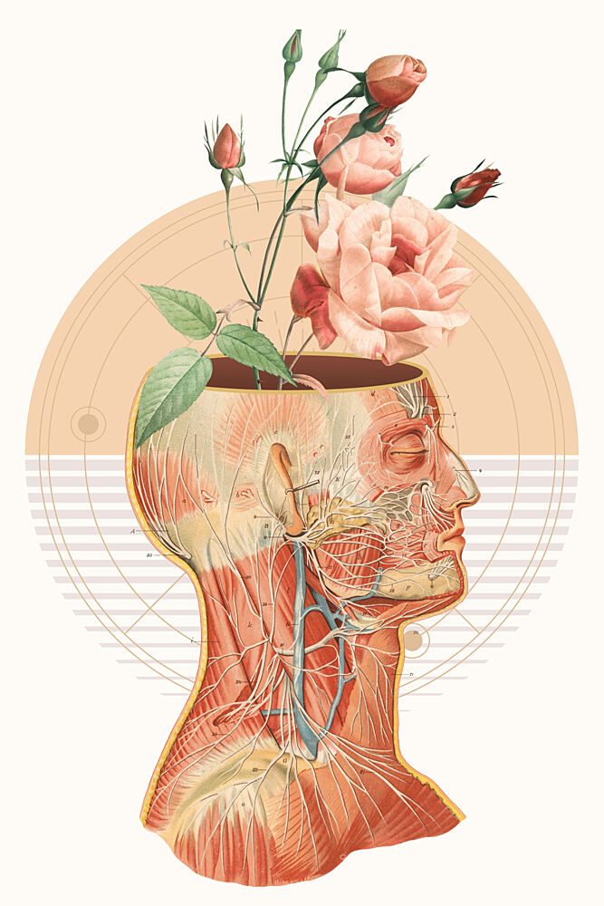 Mind in Bloom art print by Marja van den Hurk for $57.95 CAD