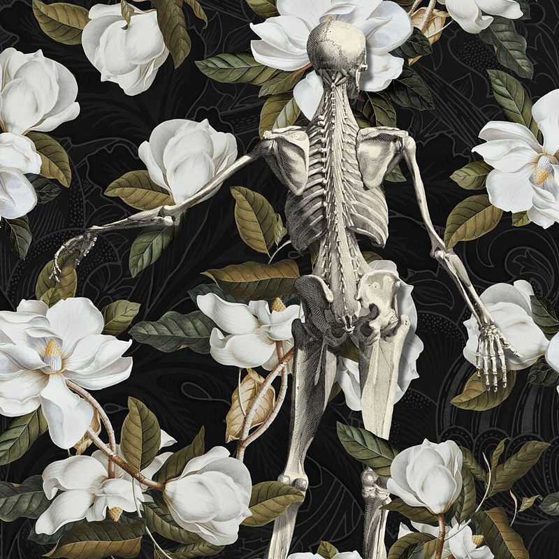 Gothic Floral Anatomy art print by Marja van den Hurk for $57.95 CAD