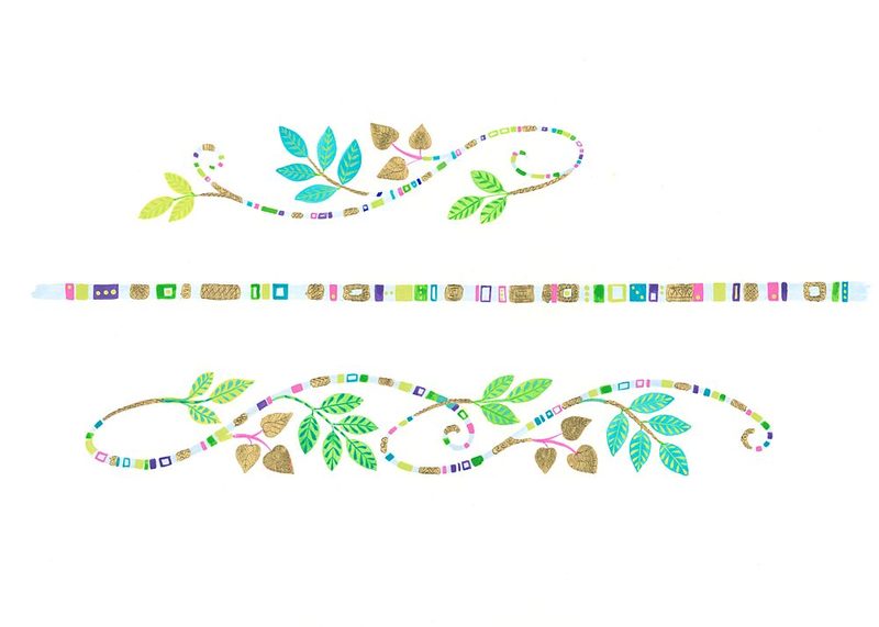 Leaf Patterns art print by Isabelle Brent for $57.95 CAD