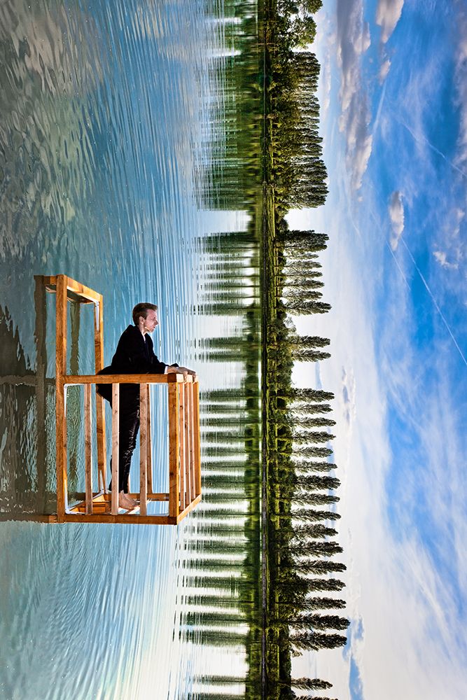 The Balcony (Tribute To P. Ramette) art print by Christophe Kiciak for $57.95 CAD