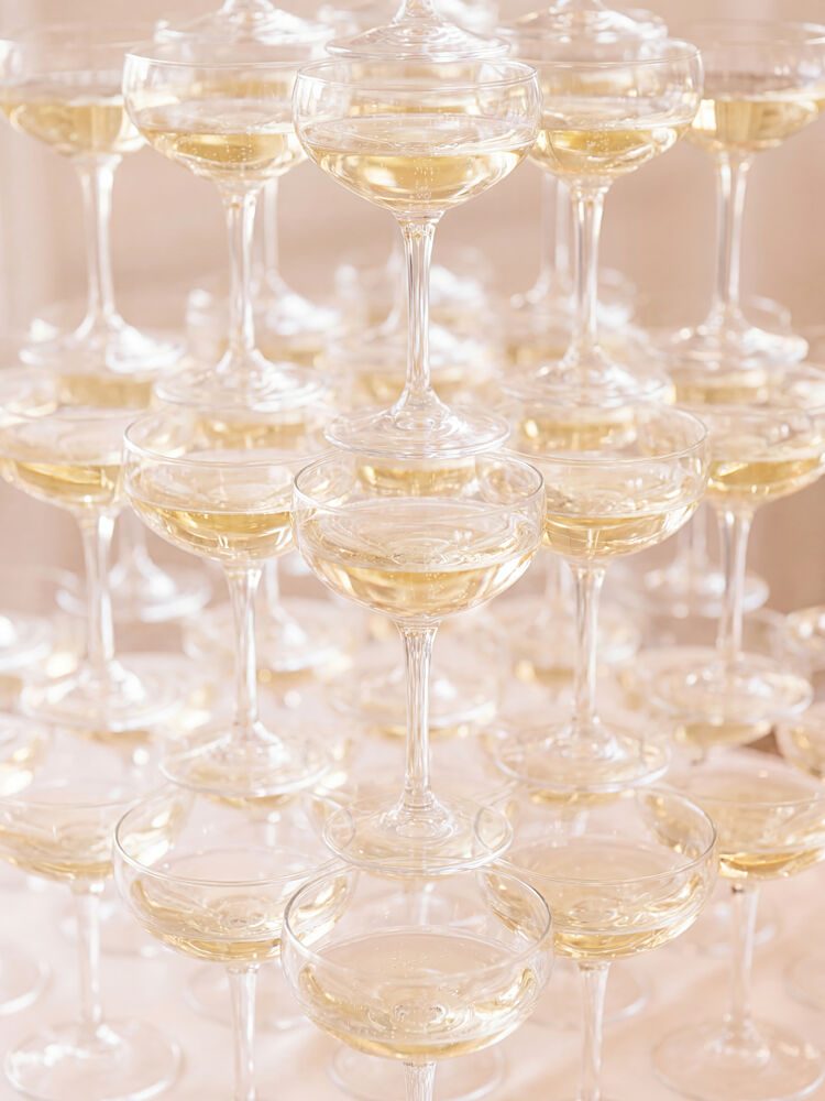 Champagne Tower Celebration art print by Andreas Magnusson for $57.95 CAD
