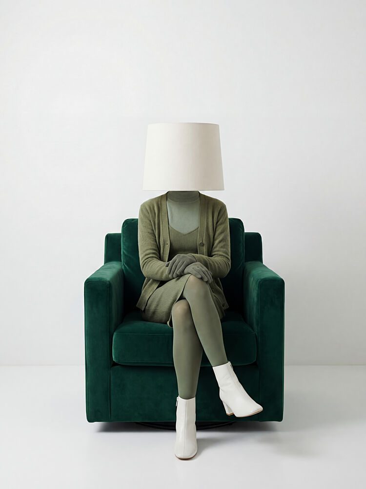 Enigmatic Green Figure art print by Andreas Magnusson for $57.95 CAD