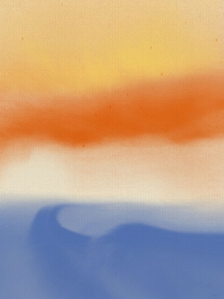 Abstract Sunset Horizon art print by Dina Dankers for $57.95 CAD