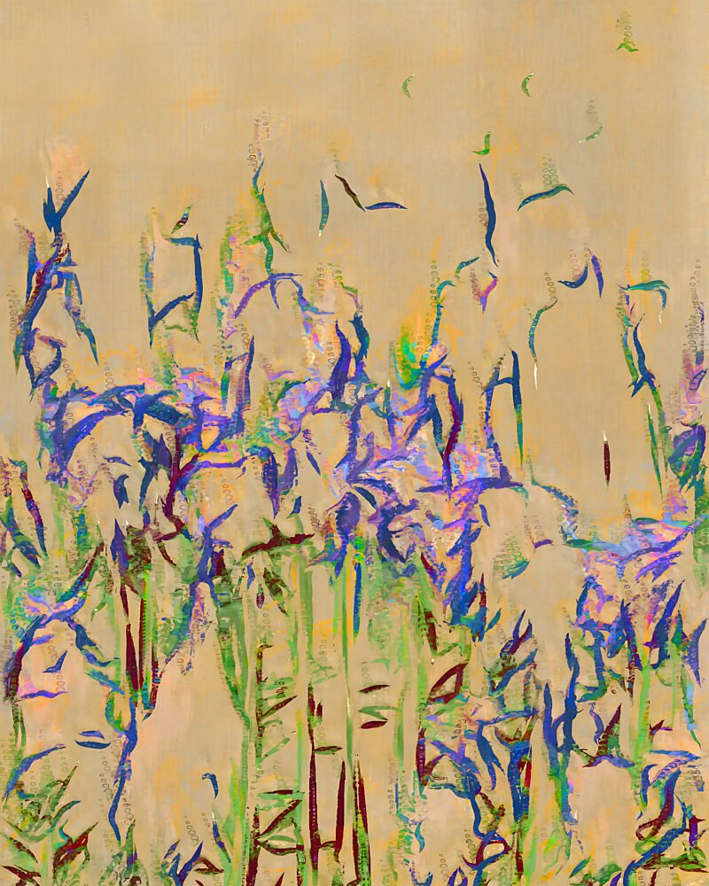 Vibrant Marsh Plants art print by Uma Gokhale for $57.95 CAD