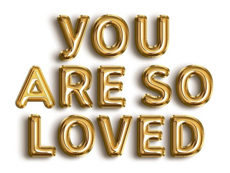 Golden Love Message art print by Ohkimiko for $57.95 CAD