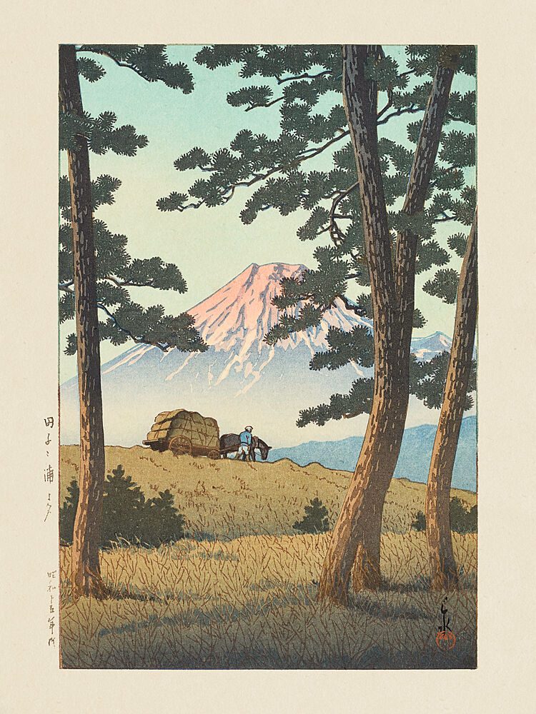 Tago No Ura No Yube 1940 art print by Kawase Hasui for $57.95 CAD