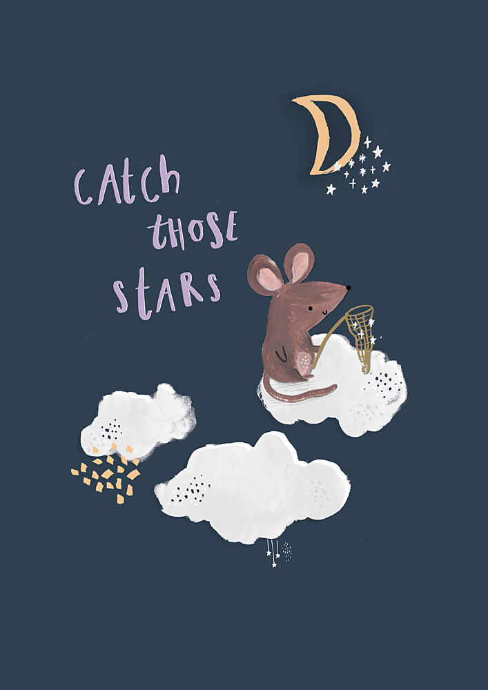 Catch Those Stars art print by Laura Pantony for $57.95 CAD