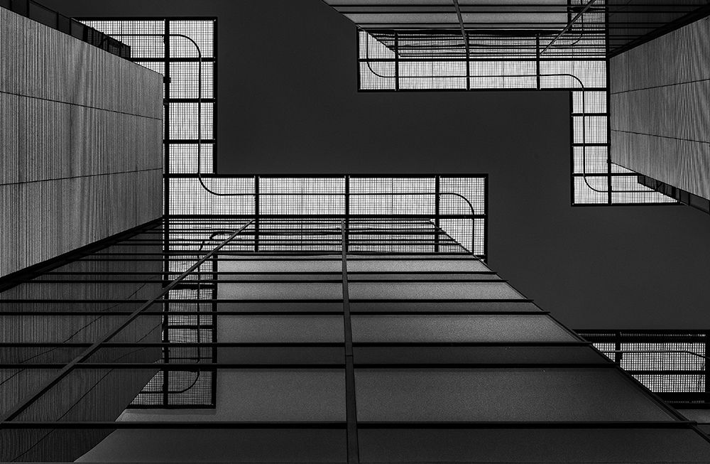 Meeting Of Grids art print by Jef Van Den for $57.95 CAD