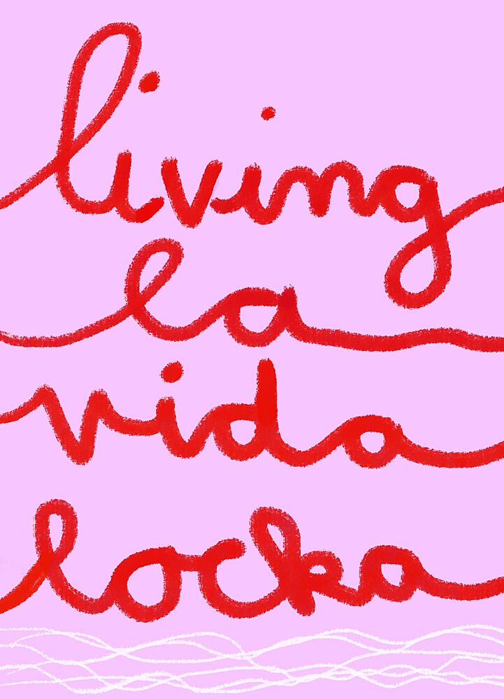 Living the Crazy Life art print by Ute Arnold for $57.95 CAD