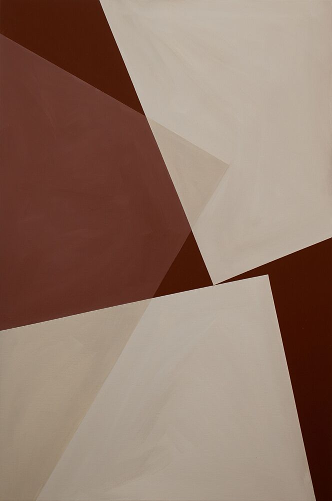 Earthy Geometric Abstraction art print by Livia Frigo for $57.95 CAD
