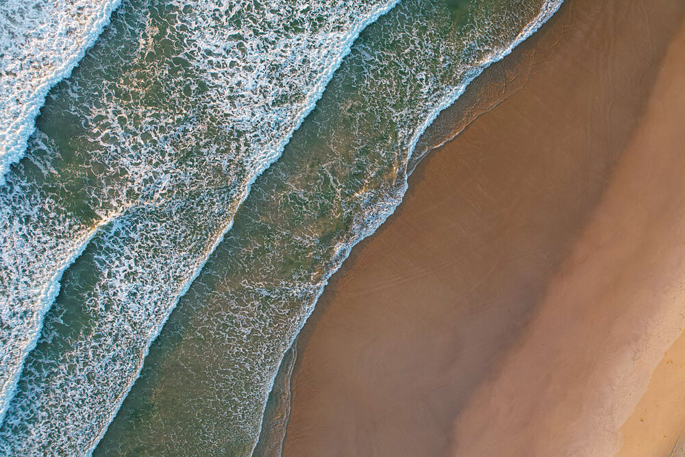 Aerial Ocean Waves art print by Martin Blahak for $57.95 CAD