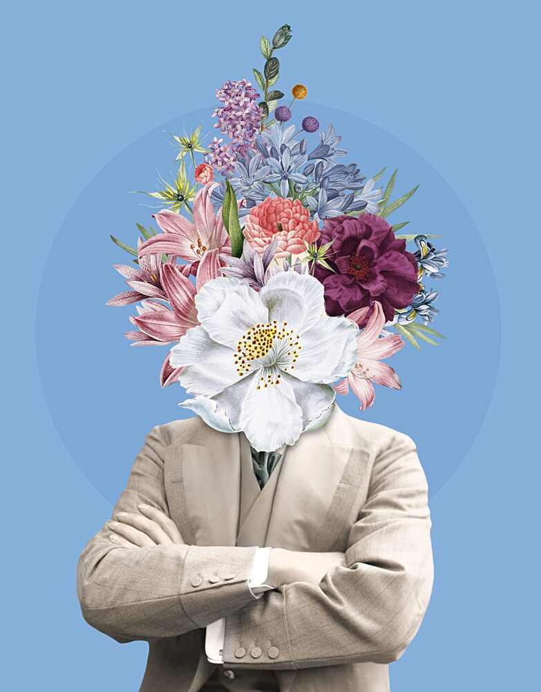 Botanical Gentleman art print by Marja van den Hurk for $57.95 CAD