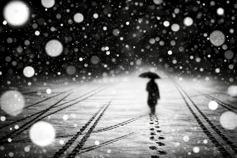 Lonely Winter Journey art print by X-FlyingKN for $57.95 CAD