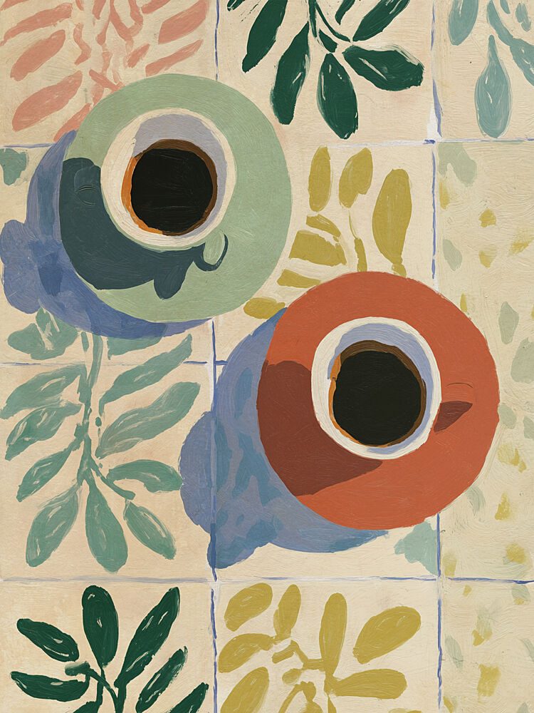 Coffietimeno02 art print by Treechild for $57.95 CAD