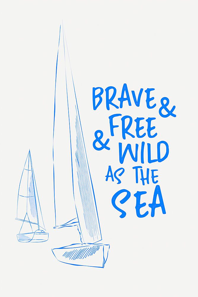 Braveandfree art print by Treechild for $57.95 CAD