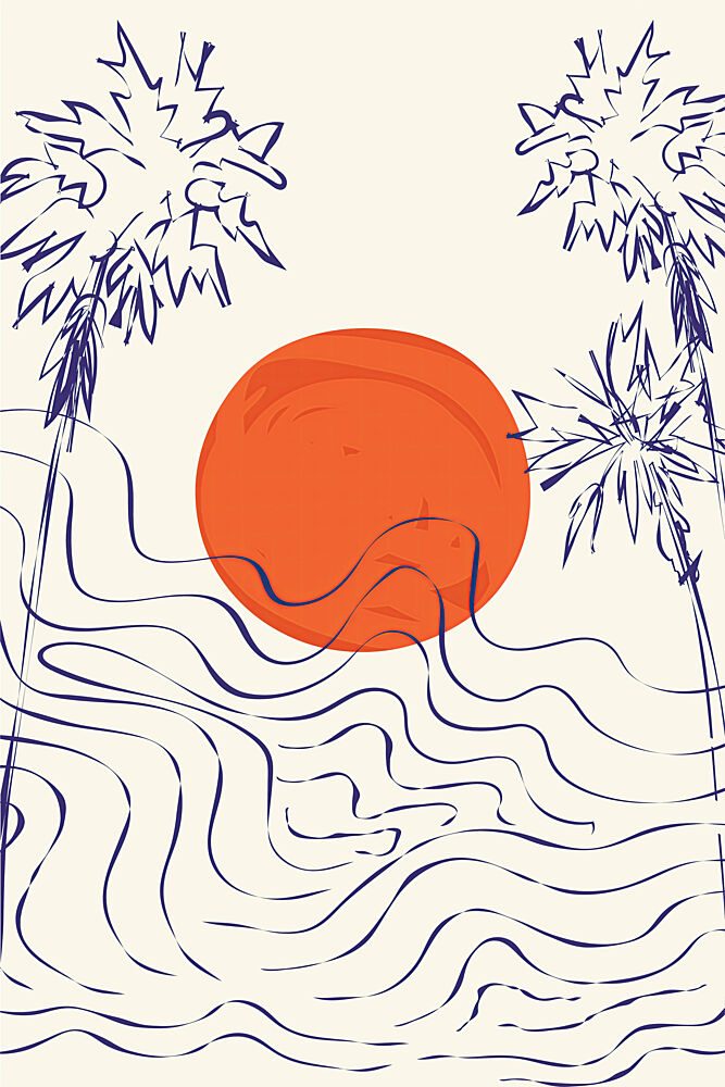 Redsun art print by Treechild for $57.95 CAD