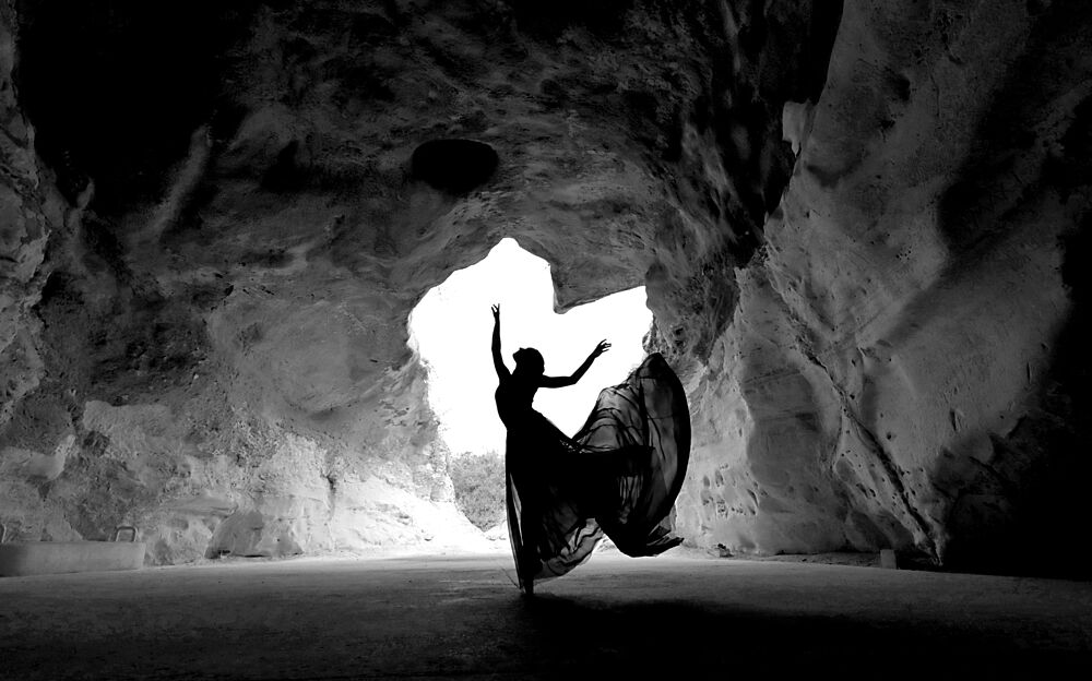 Ethereal Cave Dance art print by Amihay Shraga for $57.95 CAD
