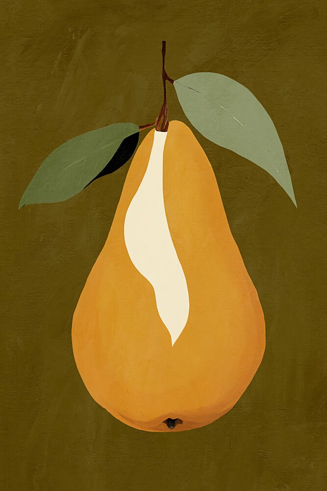 Freshpearno02 art print by Treechild for $57.95 CAD