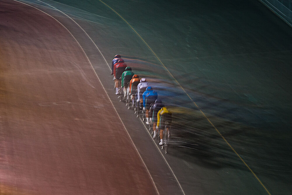 Velodrome Speed Blur art print by Unknown for $57.95 CAD