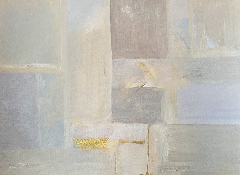Soft Abstract Blocks art print by Breanna Megan Studio for $57.95 CAD
