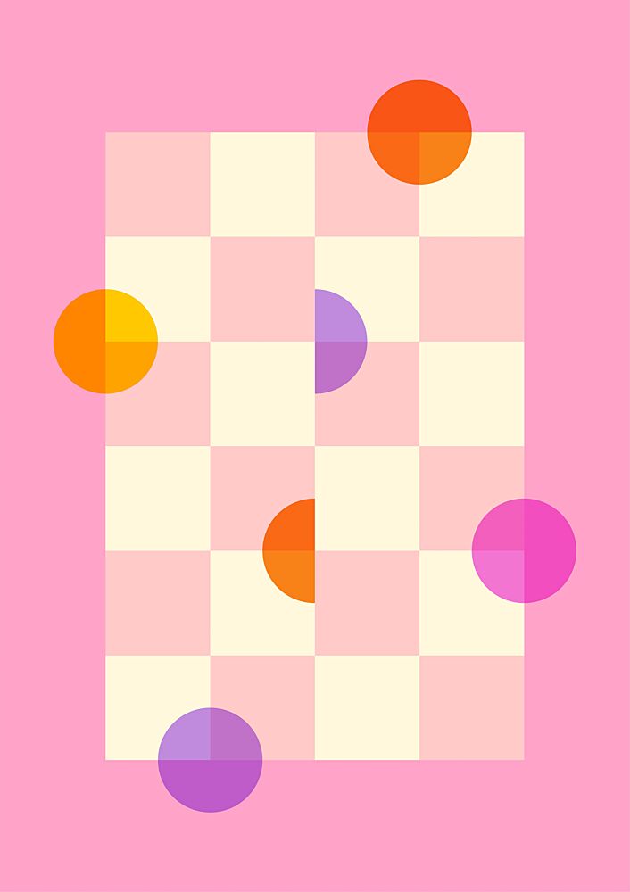 Playful Pastel Circles art print by Nanna Paavig for $57.95 CAD