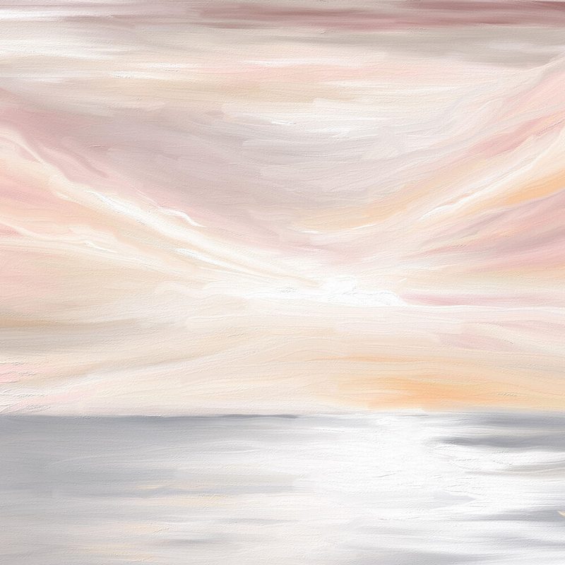 Serene Pastel Ocean View art print by Jenna Alheit for $57.95 CAD