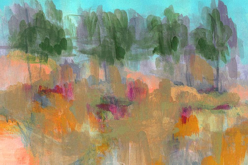 Vibrant Autumn Landscape art print by Lori Ann Folz for $57.95 CAD