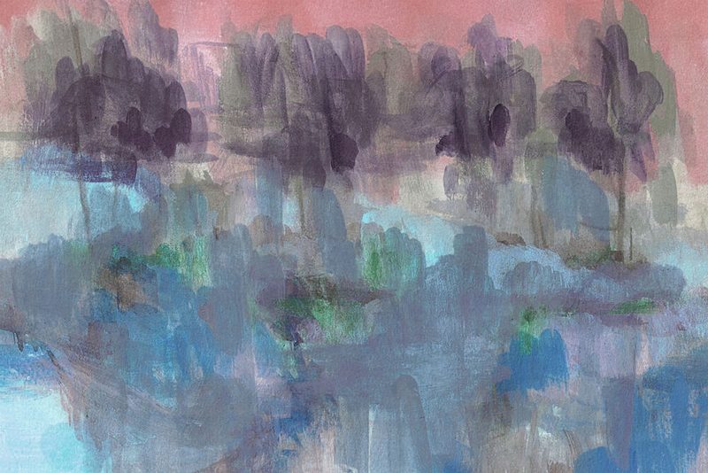 Dreamy Abstract Landscape art print by Lori Ann Folz for $57.95 CAD