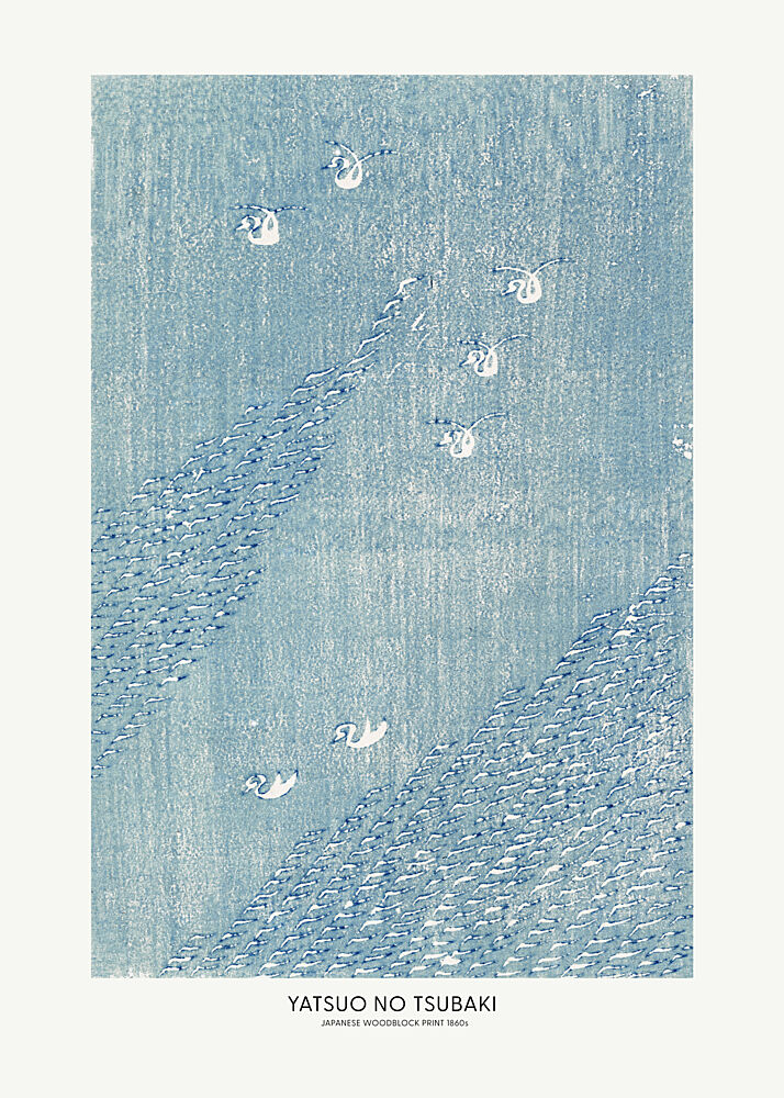 Japanese Woodblock Print 1860s art print by Yatsuo No Tsubaki for $57.95 CAD