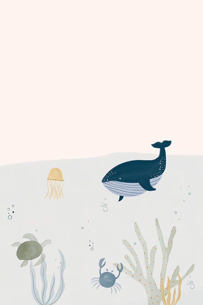 Calm Underwater World art print by Menina Lisboa for $57.95 CAD