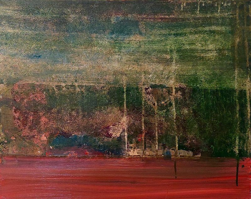 Abstract Forest Landscape art print by Joackim Schou Dahle for $57.95 CAD
