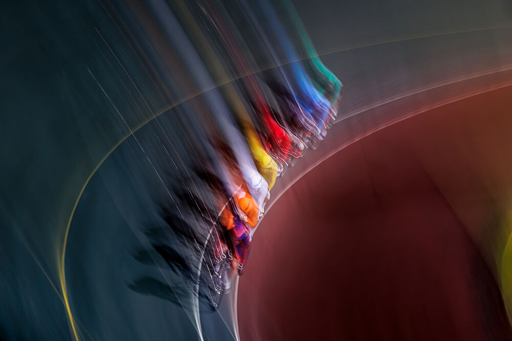 Dynamic Color Streaks art print by Unknown for $57.95 CAD
