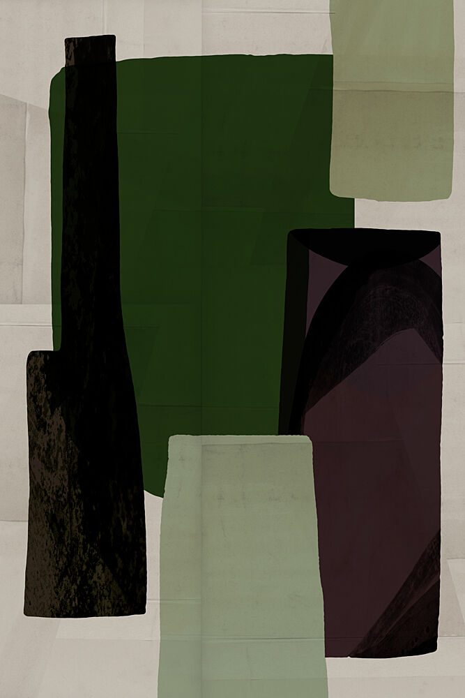 Geometric Color Blocks art print by Cartissi for $57.95 CAD