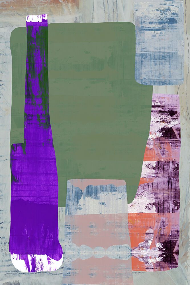 Textured Abstract Shapes art print by Cartissi for $57.95 CAD