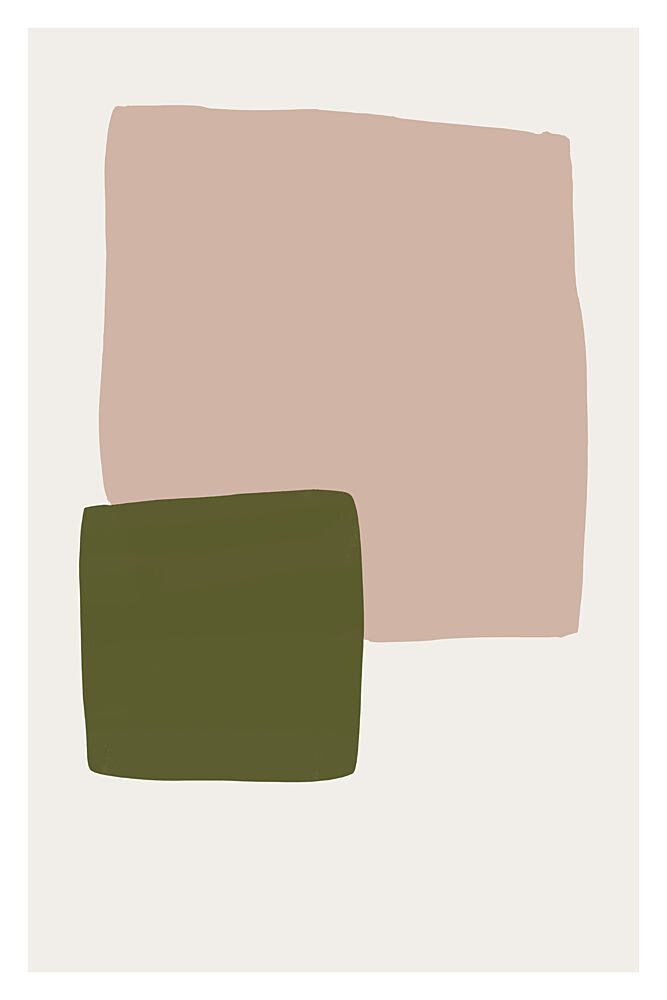 Modern Color Blocks art print by Cartissi for $57.95 CAD