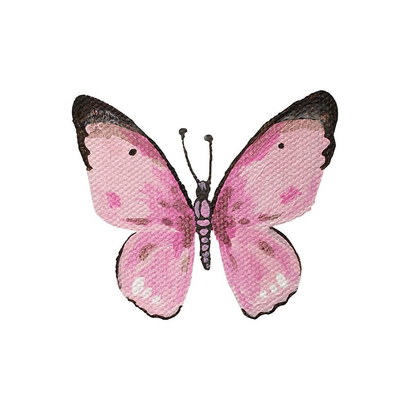 Sweet Pink Butterfly art print by Madison Phipps for $57.95 CAD