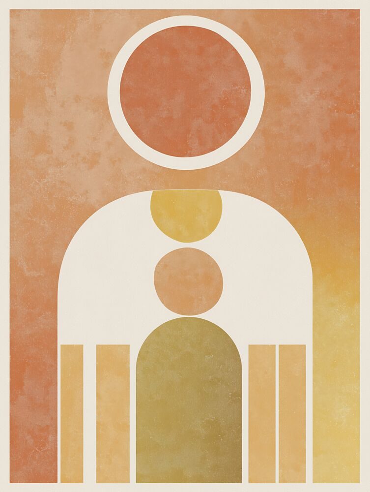 Desert Sun Balance art print by Imaginative for $57.95 CAD