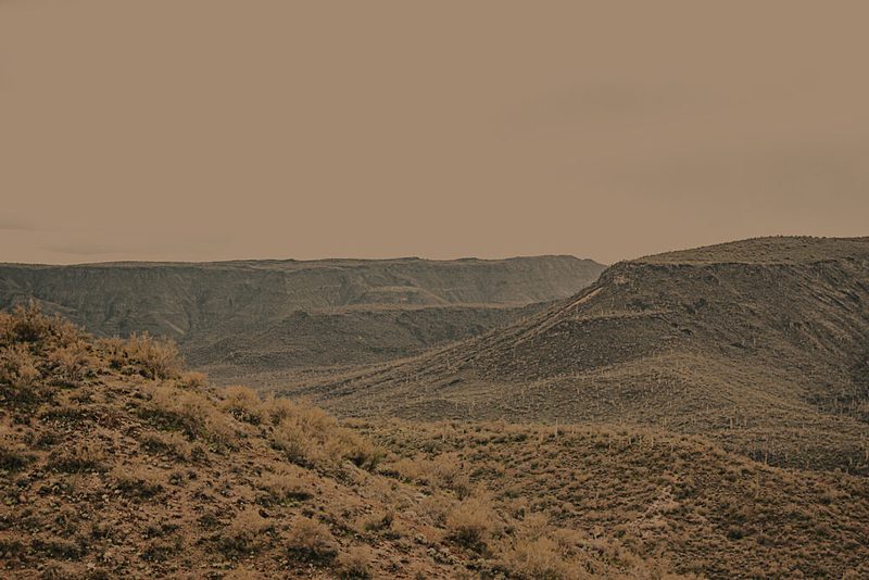Vast Desert Landscape art print by Stephanie Klatt for $57.95 CAD